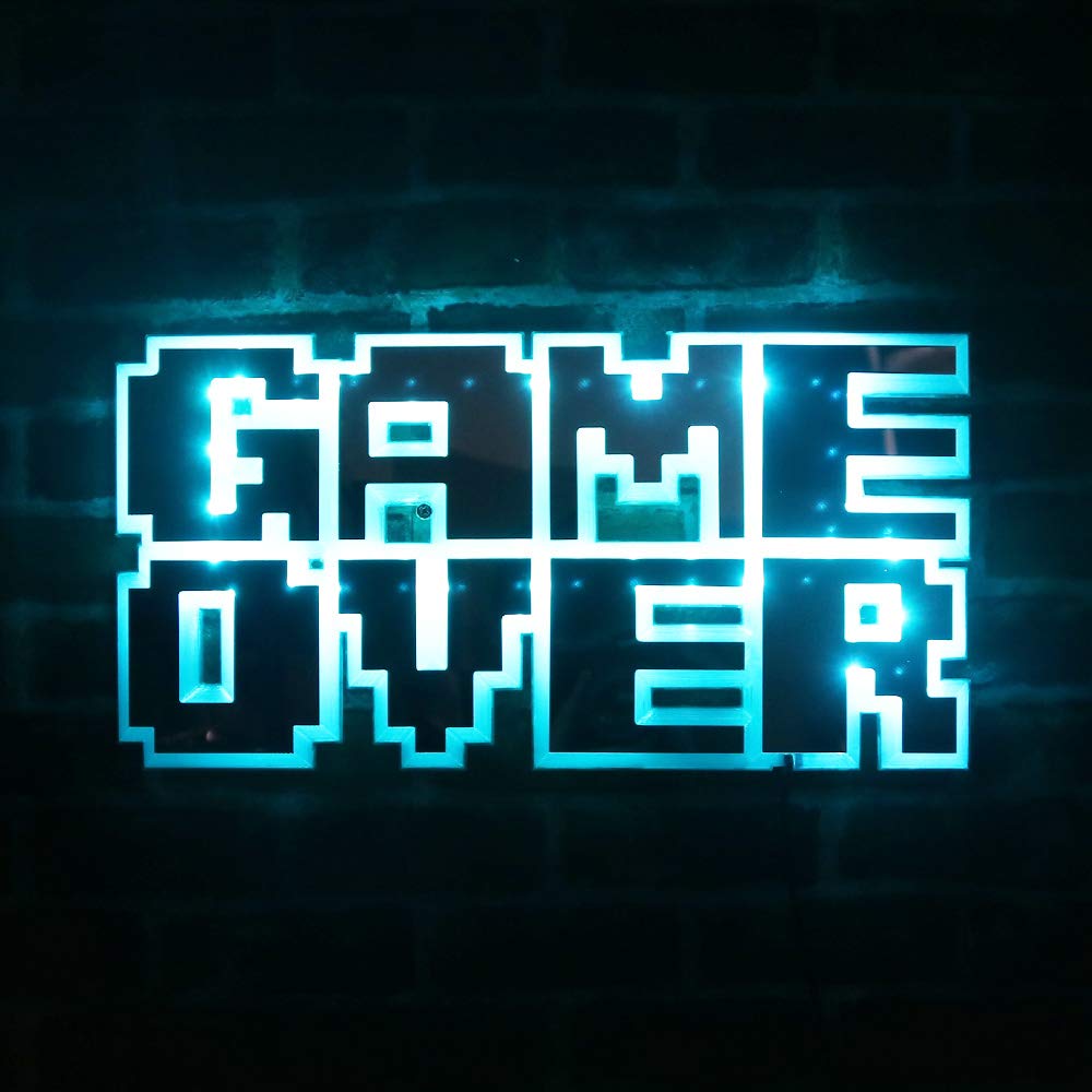 「  L.e.d. インテリア ランプ 表示 LED 」 OVER GAME その他